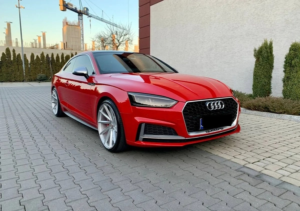 Audi S5 cena 179000 przebieg: 50000, rok produkcji 2017 z Kraków małe 232